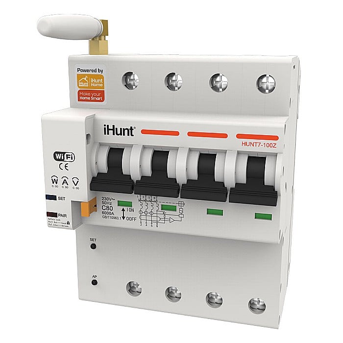 iHunt Home WIFI Smart Circuit Breaker with Metering 4P 40A - Siguranta automata inteligenta cu contorizare [2]