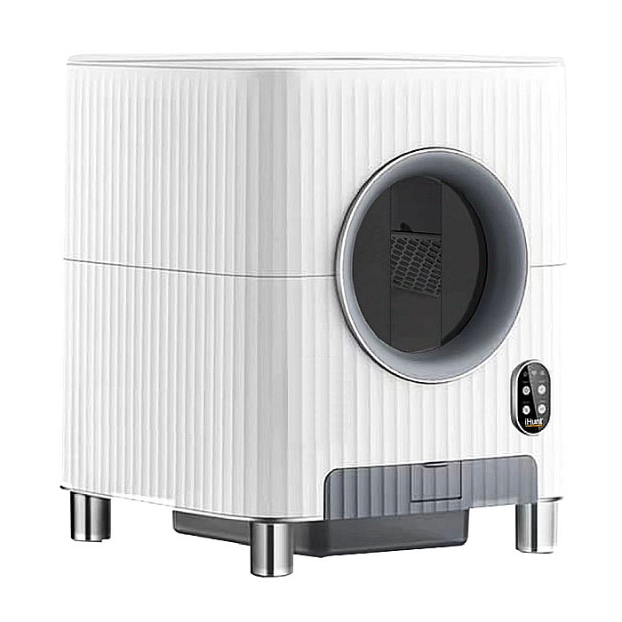 Resigilat Litiera Automata iHunt Smart Cat Litter V3 pentru pisici [3]