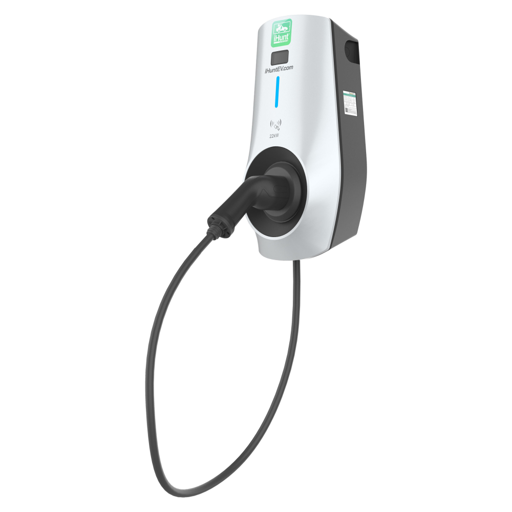 Statie de incarcare cu monetizare iHunt EV Turbo Wallbox 22kW Type 2 [2]