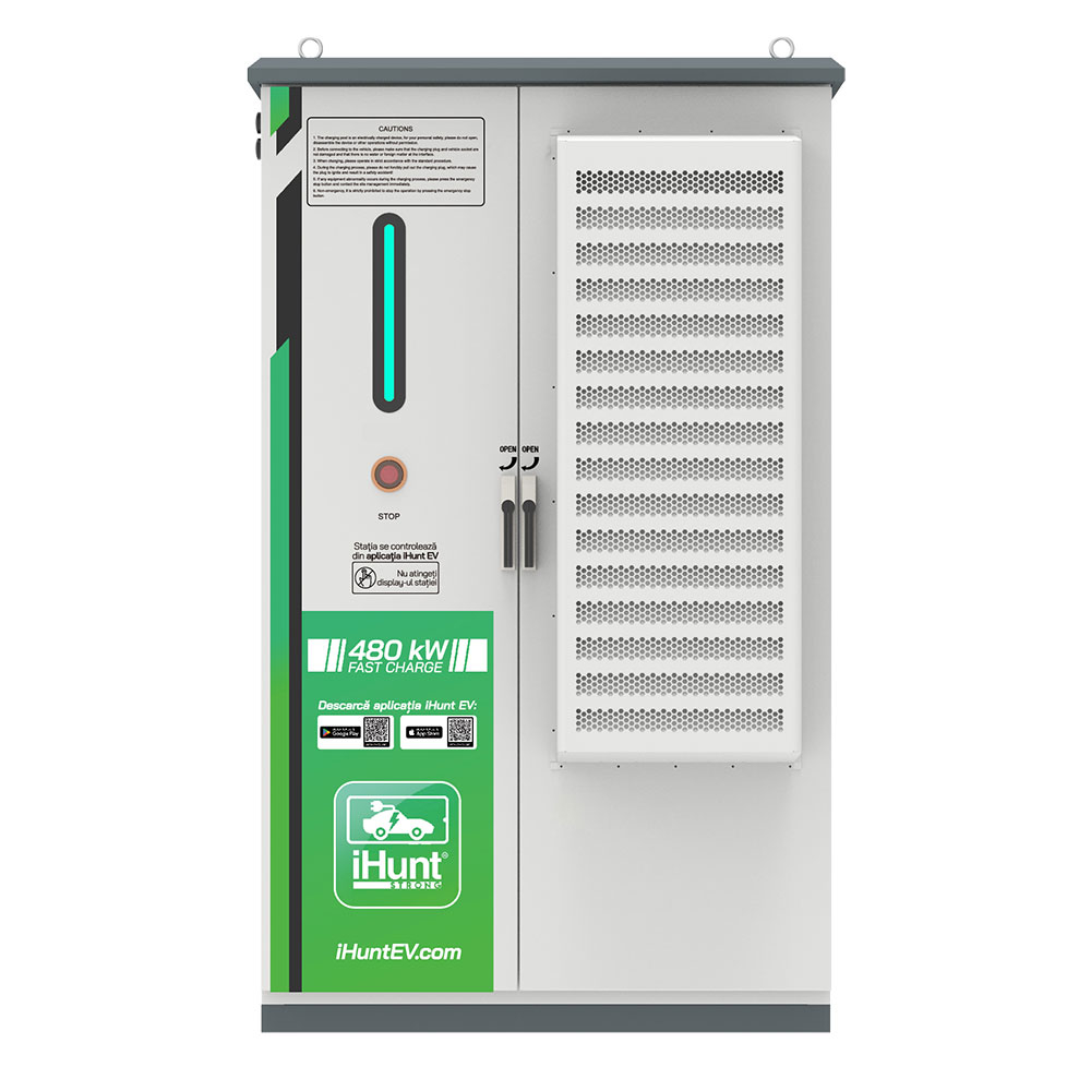 Statie de incarcare Super Charger cu monetizare iHunt EV DC V4 480KW - Integrare iHuntEV [2]