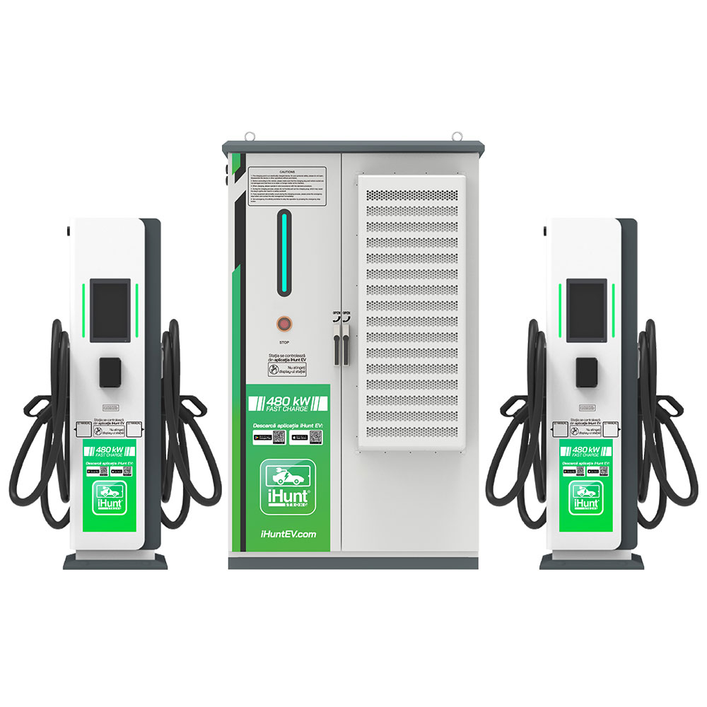 Statie de incarcare Super Charger cu monetizare iHunt EV DC V4 480KW - Integrare iHuntEV [1]