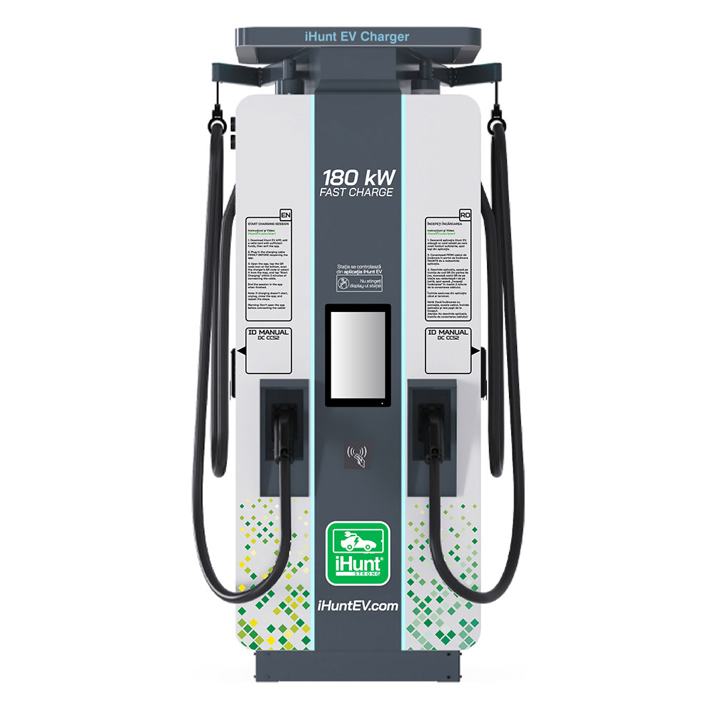 Statie de incarcare ultra rapida cu monetizare iHunt EV DC 180KW V4 2x CCS 2 - Integrare iHuntEV [1]