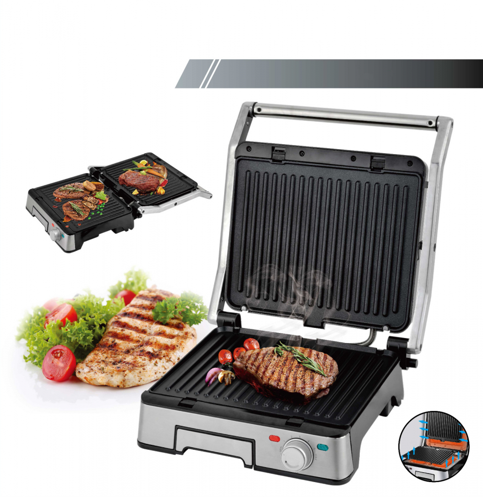Gratar electric iHunt Bro Dual Grill XXL [4]