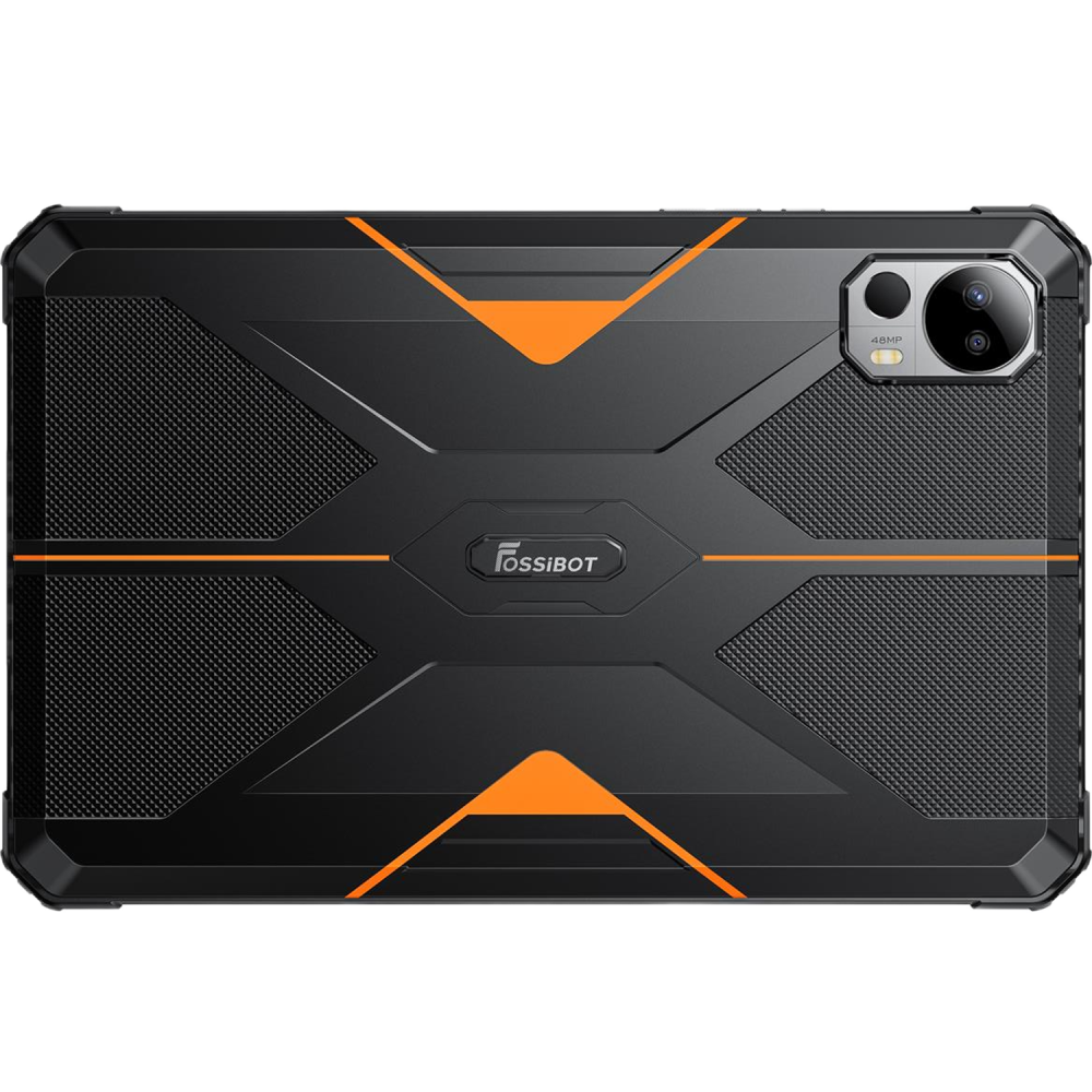 Tableta rugged Fossibot DT1, 4G, WiFi, 10.4-inch FHD+, Octa-Core, 8GB RAM, 256GB, GPS, Camera 48MP + 16MP, 4 Difuzoare, 11000mAh, Android 13, Orange [2]
