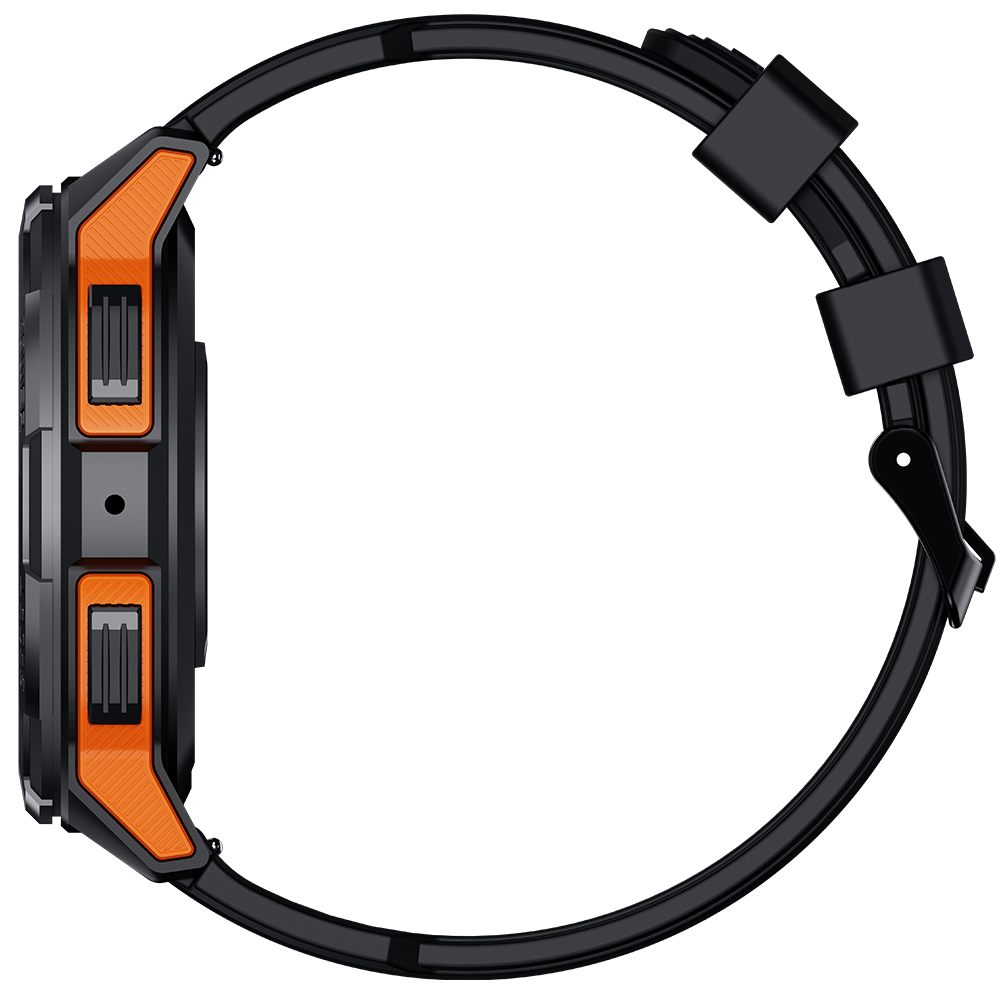 Ceas rugged Oukitel BT10 1.43-inch AMOLED 410mAh 5ATM Waterproof Orange [5]