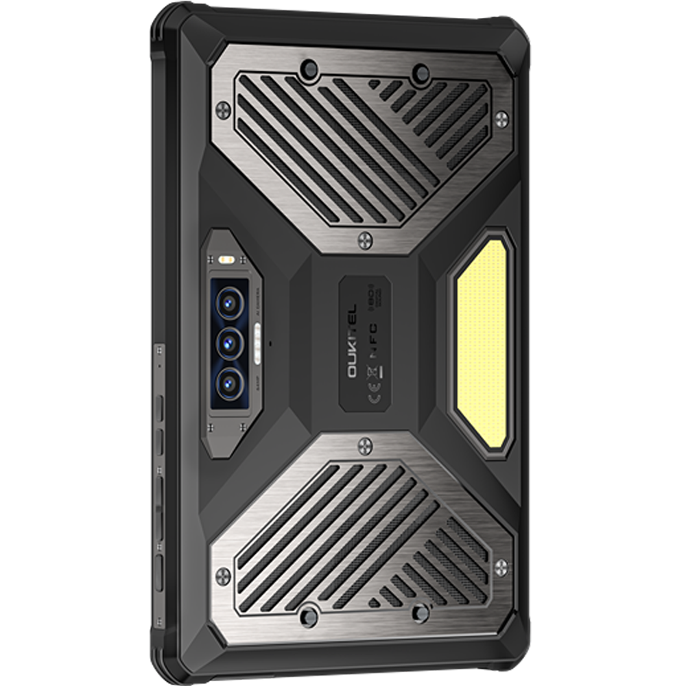 Tableta rugged Oukitel RT10, 5G, Dual SIM, Wi-Fi, 11-inch 120Hz, Dimensity 7400X, 12GB RAM, 512GB, NFC, 25000mAh, Android 15 [4]