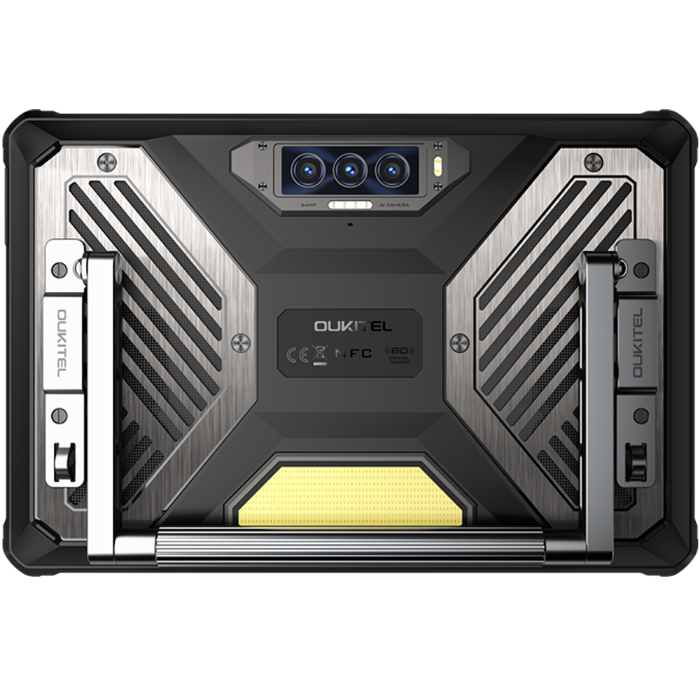 Tableta rugged Oukitel RT10, 5G, Dual SIM, Wi-Fi, 11-inch 120Hz, Dimensity 7400X, 12GB RAM, 512GB, NFC, 25000mAh, Android 15 [3]