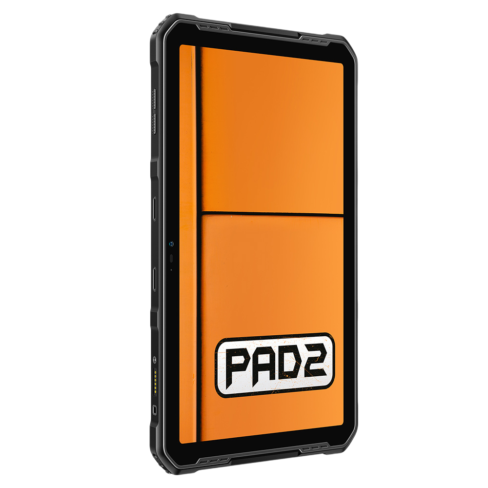 Rugged Tablet Ulefone Armor Pad 2 Pro, 4G, Dual SIM, WiFi, 11" 2K IPS, Octa-Core Helio G99, 8GB RAM, 256GB, NFC, Camera 48MP + 16MP, GPS, 18600mAh, Android 13, Black [4]