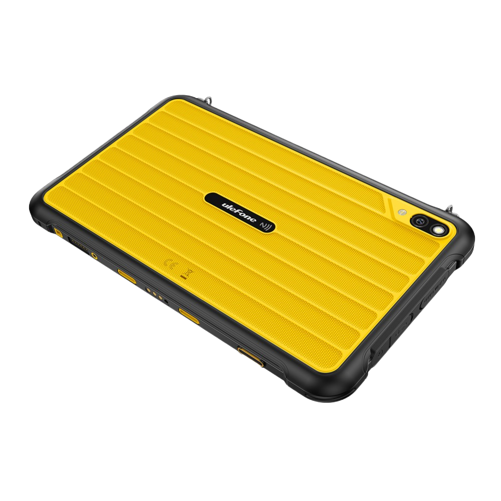 Rugged Tablet Ulefone RugKing Pad Pro, 4G, Dual SIM + eSIM, WiFi, 8.68" 90Hz, Octa-Core T7250, 8GB RAM, 128GB, Camera 16MP + 8MP, GPS, NFC, Android 16, Yellow [16]