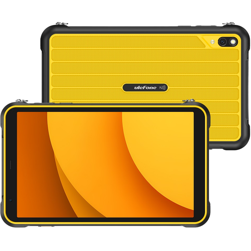 Rugged Tablet Ulefone RugKing Pad Pro, 4G, Dual SIM + eSIM, WiFi, 8.68" 90Hz, Octa-Core T7250, 8GB RAM, 128GB, Camera 16MP + 8MP, GPS, NFC, Android 16, Yellow [7]