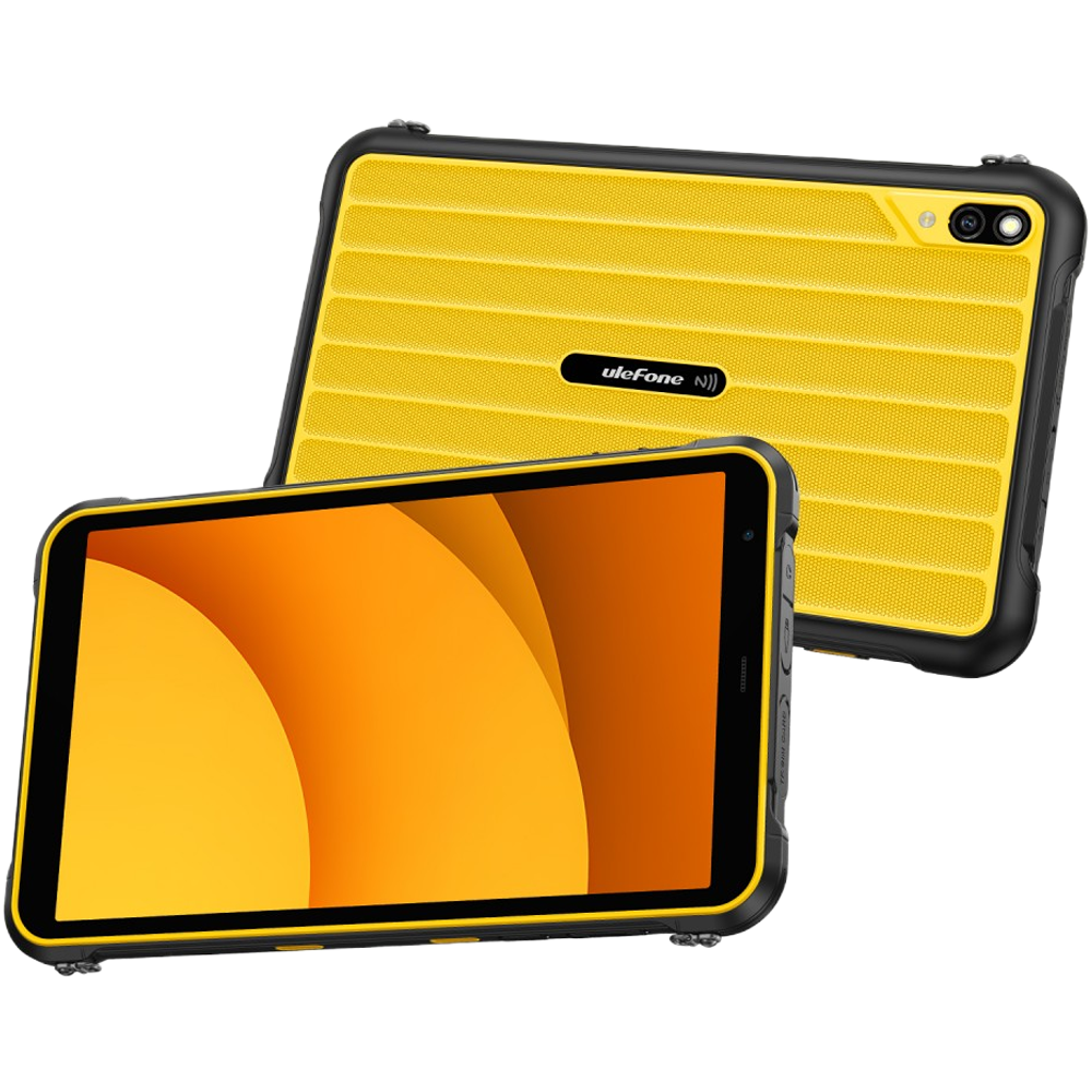 Rugged Tablet Ulefone RugKing Pad Pro, 4G, Dual SIM + eSIM, WiFi, 8.68" 90Hz, Octa-Core T7250, 8GB RAM, 128GB, Camera 16MP + 8MP, GPS, NFC, Android 16, Yellow [23]