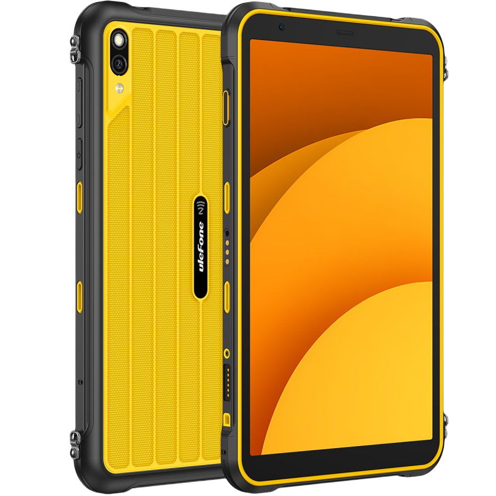 Rugged Tablet Ulefone RugKing Pad Pro, 4G, Dual SIM + eSIM, WiFi, 8.68" 90Hz, Octa-Core T7250, 8GB RAM, 128GB, Camera 16MP + 8MP, GPS, NFC, Android 16, Yellow [2]