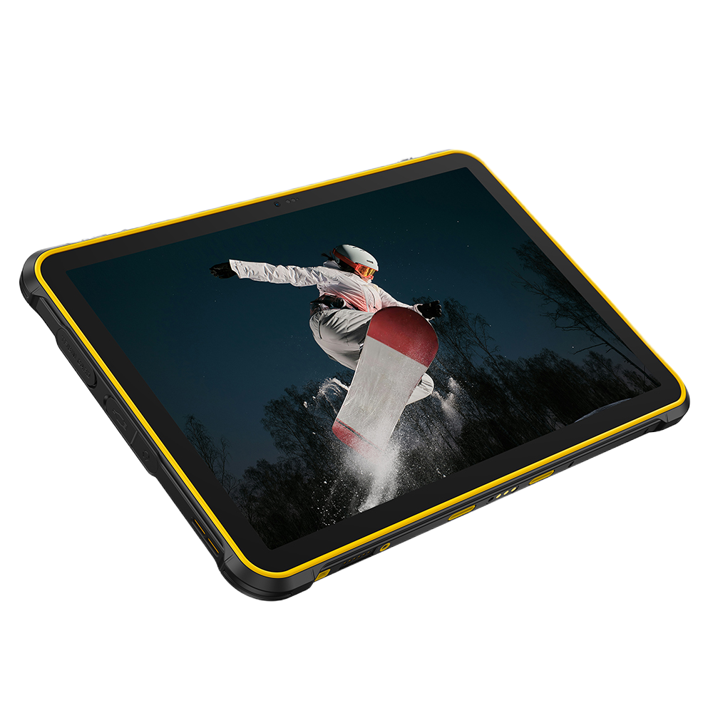 Rugged Tablet Ulefone RugKing Pad 2 Pro, 4G, Dual SIM + eSIM, WiFi, 10.1" 90Hz, Octa-Core T7250, 8GB RAM, 256GB, Camera 48MP + 8MP, GPS, NFC, Android 16, Yellow [32]