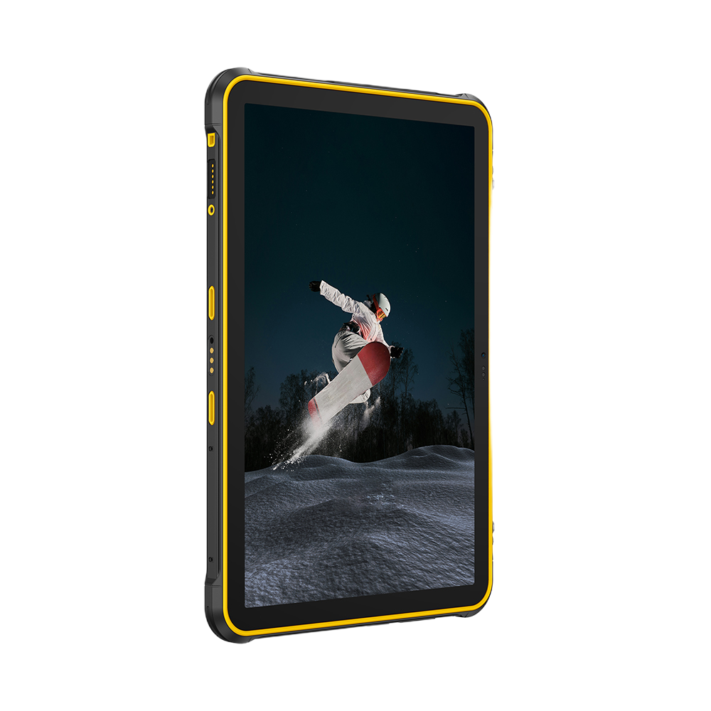 Rugged Tablet Ulefone RugKing Pad 2 Pro, 4G, Dual SIM + eSIM, WiFi, 10.1" 90Hz, Octa-Core T7250, 8GB RAM, 256GB, Camera 48MP + 8MP, GPS, NFC, Android 16, Yellow [27]