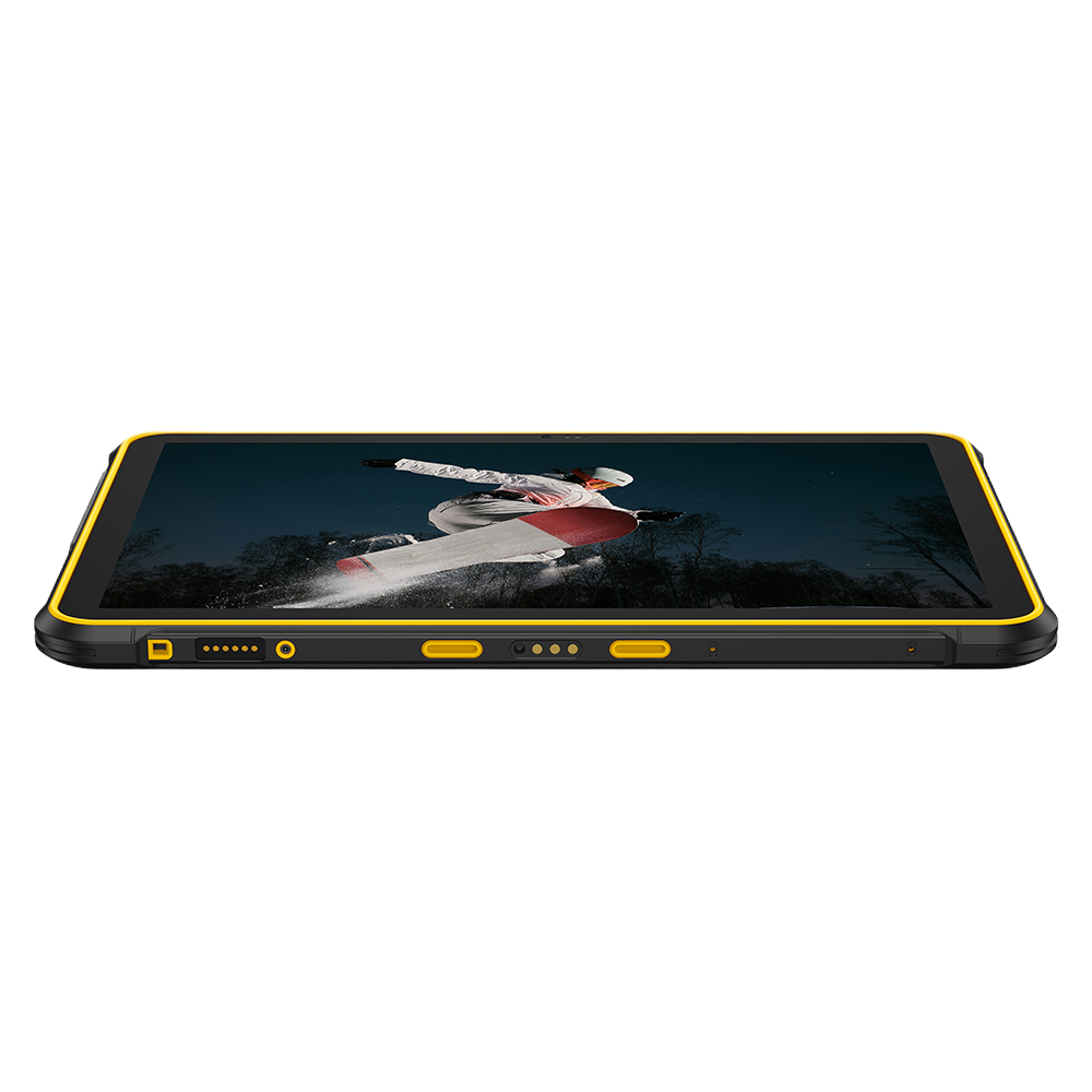 Rugged Tablet Ulefone RugKing Pad 2 Pro, 4G, Dual SIM + eSIM, WiFi, 10.1" 90Hz, Octa-Core T7250, 8GB RAM, 256GB, Camera 48MP + 8MP, GPS, NFC, Android 16, Yellow [31]