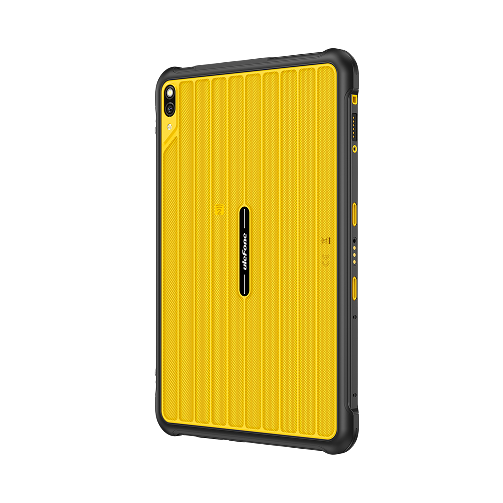 Rugged Tablet Ulefone RugKing Pad 2 Pro, 4G, Dual SIM + eSIM, WiFi, 10.1" 90Hz, Octa-Core T7250, 8GB RAM, 256GB, Camera 48MP + 8MP, GPS, NFC, Android 16, Yellow [28]