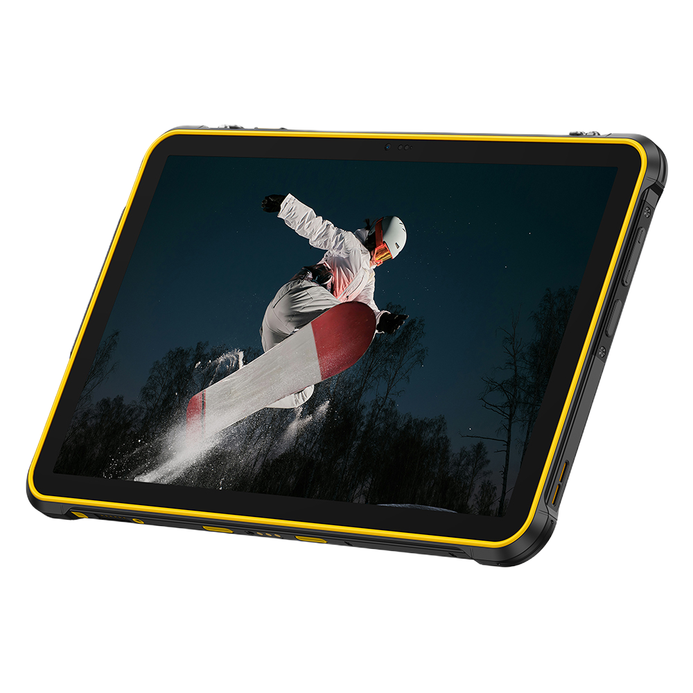 Rugged Tablet Ulefone RugKing Pad 2 Pro, 4G, Dual SIM + eSIM, WiFi, 10.1" 90Hz, Octa-Core T7250, 8GB RAM, 128GB, Camera 48MP + 8MP, GPS, NFC, Android 16, Yellow [8]