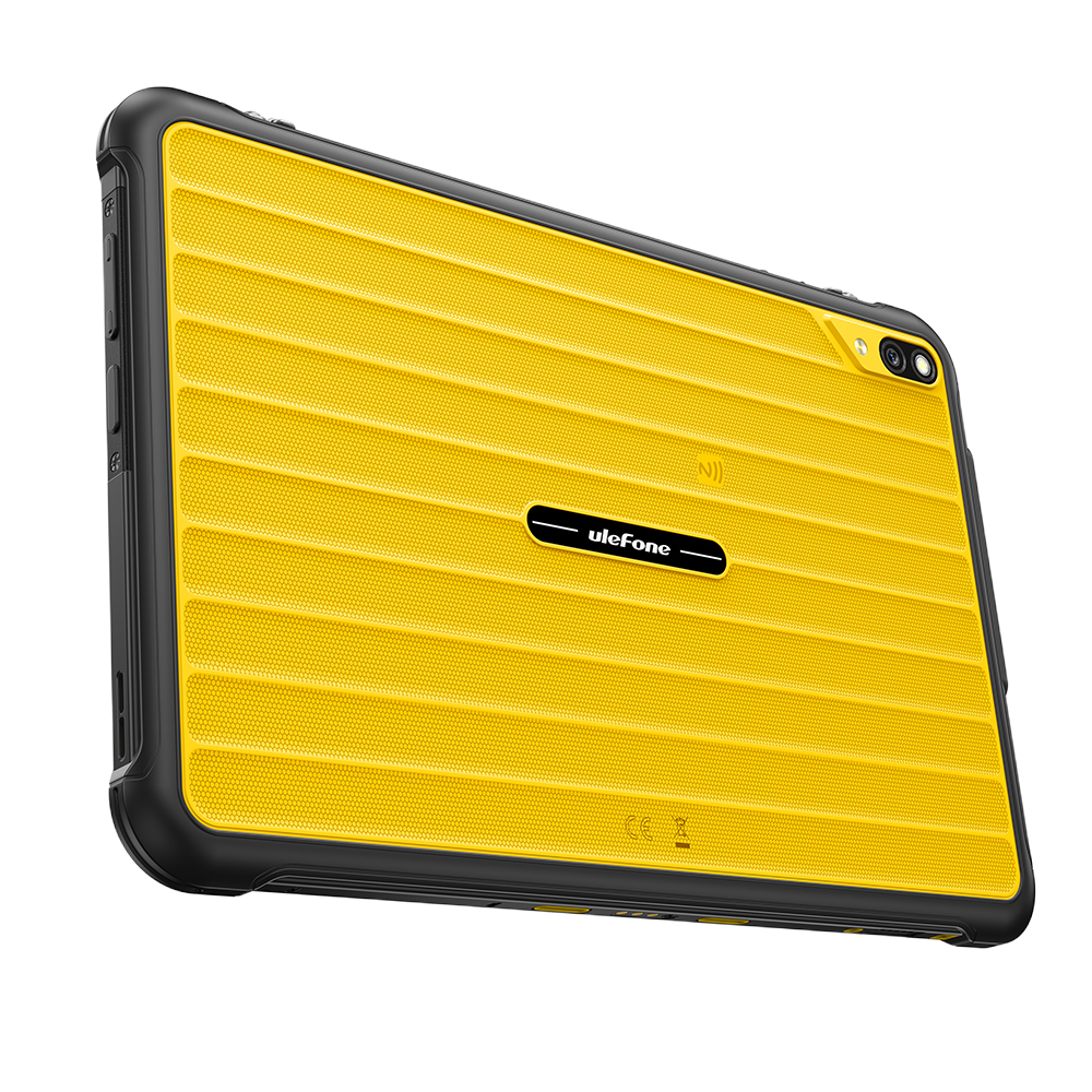 Rugged Tablet Ulefone RugKing Pad 2 Pro, 4G, Dual SIM + eSIM, WiFi, 10.1" 90Hz, Octa-Core T7250, 8GB RAM, 256GB, Camera 48MP + 8MP, GPS, NFC, Android 16, Yellow [5]