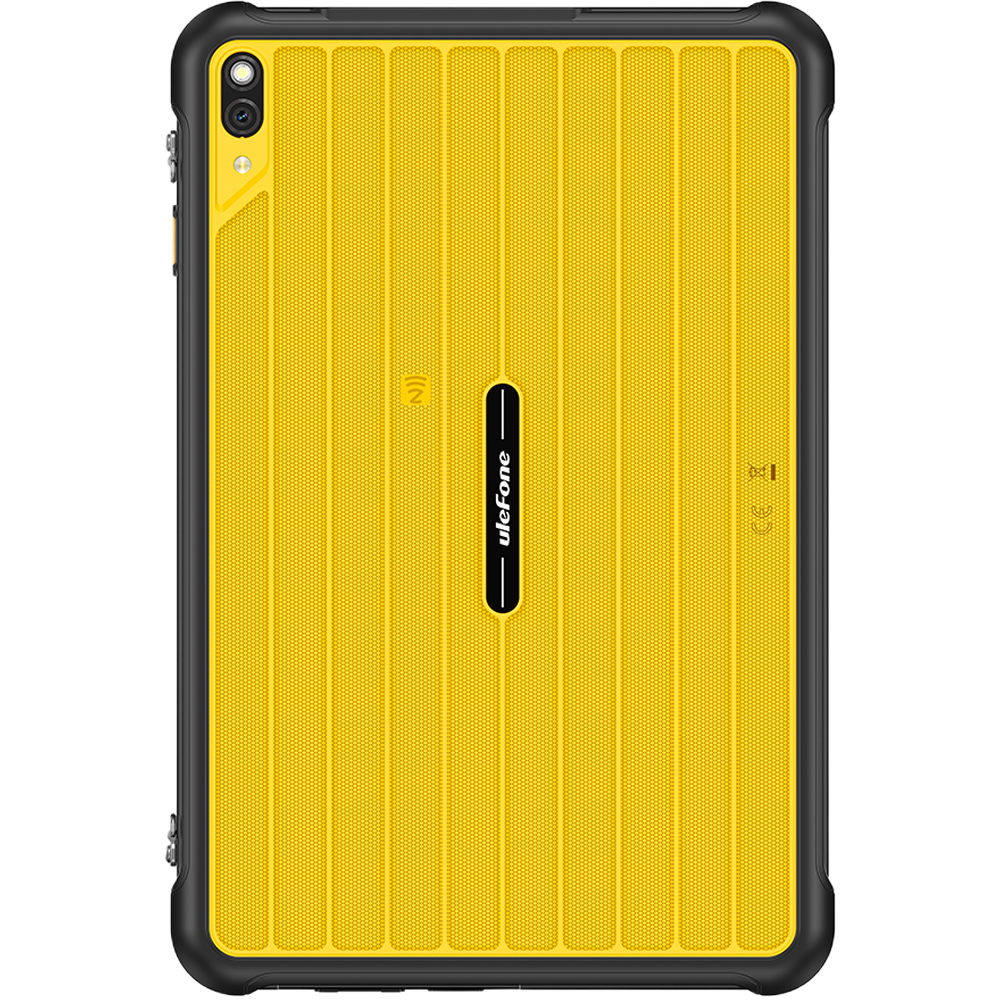 Rugged Tablet Ulefone RugKing Pad 2 Pro, 4G, Dual SIM + eSIM, WiFi, 10.1" 90Hz, Octa-Core T7250, 8GB RAM, 256GB, Camera 48MP + 8MP, GPS, NFC, Android 16, Yellow [15]