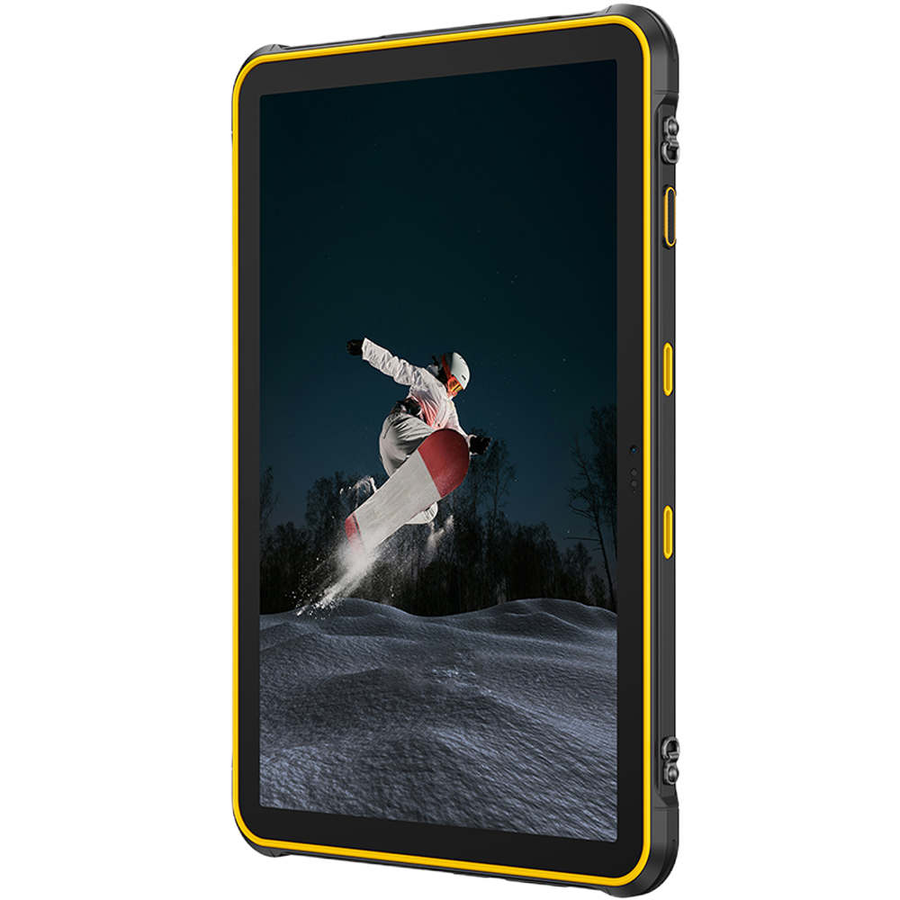 Rugged Tablet Ulefone RugKing Pad 2 Pro, 4G, Dual SIM + eSIM, WiFi, 10.1" 90Hz, Octa-Core T7250, 8GB RAM, 128GB, Camera 48MP + 8MP, GPS, NFC, Android 16, Yellow [25]