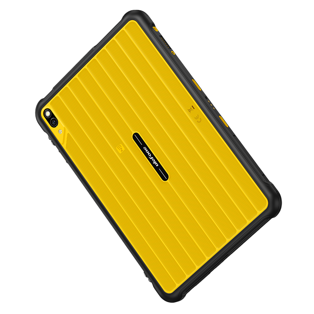 Rugged Tablet Ulefone RugKing Pad 2 Pro, 4G, Dual SIM + eSIM, WiFi, 10.1" 90Hz, Octa-Core T7250, 8GB RAM, 128GB, Camera 48MP + 8MP, GPS, NFC, Android 16, Yellow [22]