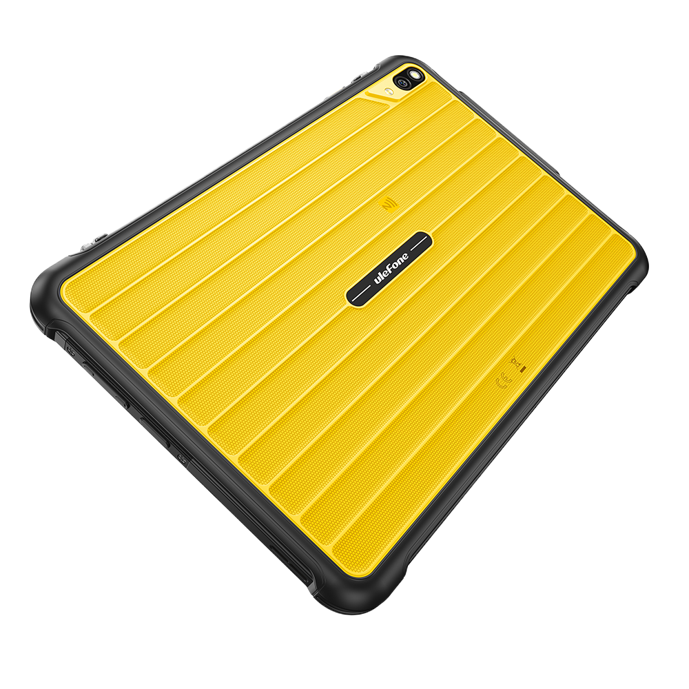 Rugged Tablet Ulefone RugKing Pad 2 Pro, 4G, Dual SIM + eSIM, WiFi, 10.1" 90Hz, Octa-Core T7250, 8GB RAM, 256GB, Camera 48MP + 8MP, GPS, NFC, Android 16, Yellow [19]