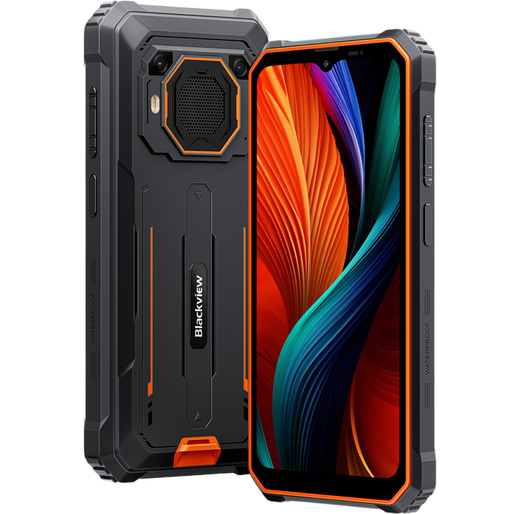 Telefon Blackview BV6200 Plus 4G 8GB RAM + 256GB NFC 11000mAh Android 15 Orange [5]
