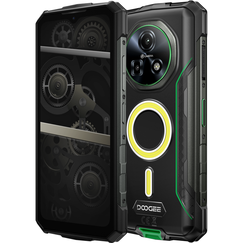 Telefon rugged Doogee Fire 5 Ultra, 4G, 6.6   90Hz, Helio G81, 8GB RAM, 256GB, Dual Lamp Camping 1200lm, NFC, 13000mAh, Android 15