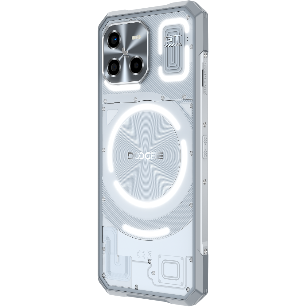 Telefon Doogee Blade GT Ultra 5G Dimensity 7300 512GB 16GB RAM 6.72" IPS 120Hz RGB Light NFC IP68/IP69K Android 14 Silver [7]