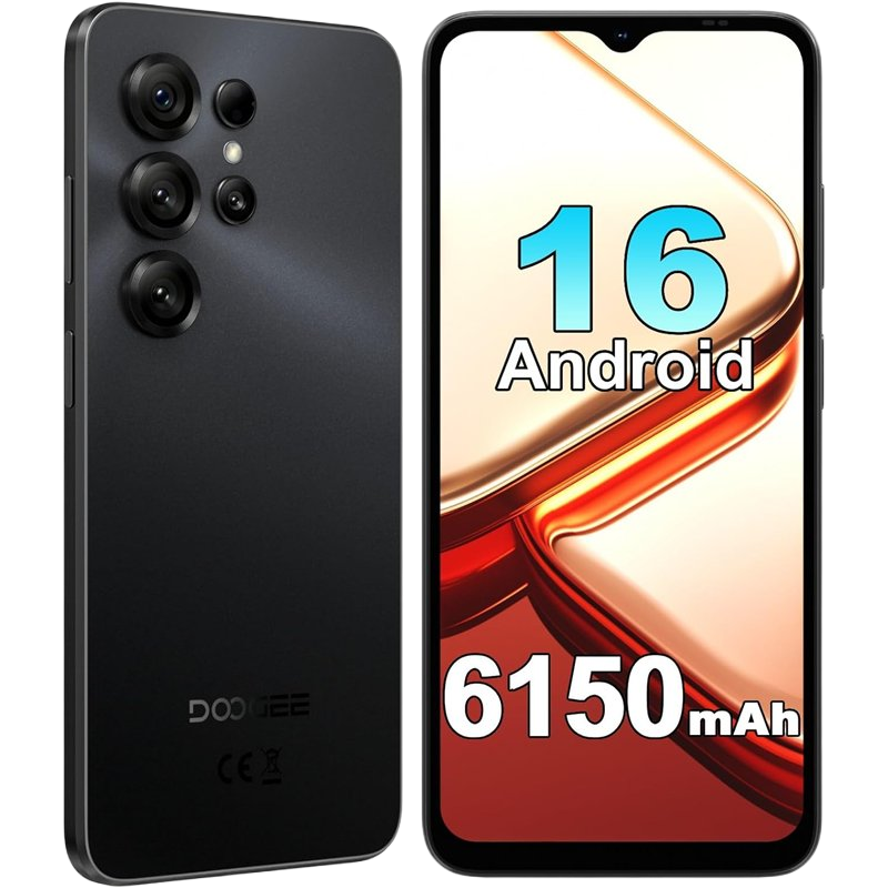 Telefon Doogee Note 56 X, 4G, Octa-Core, 6.56" HD+ 90Hz, 3GB RAM, 64GB, 6150mAh, Android 16, Black [3]