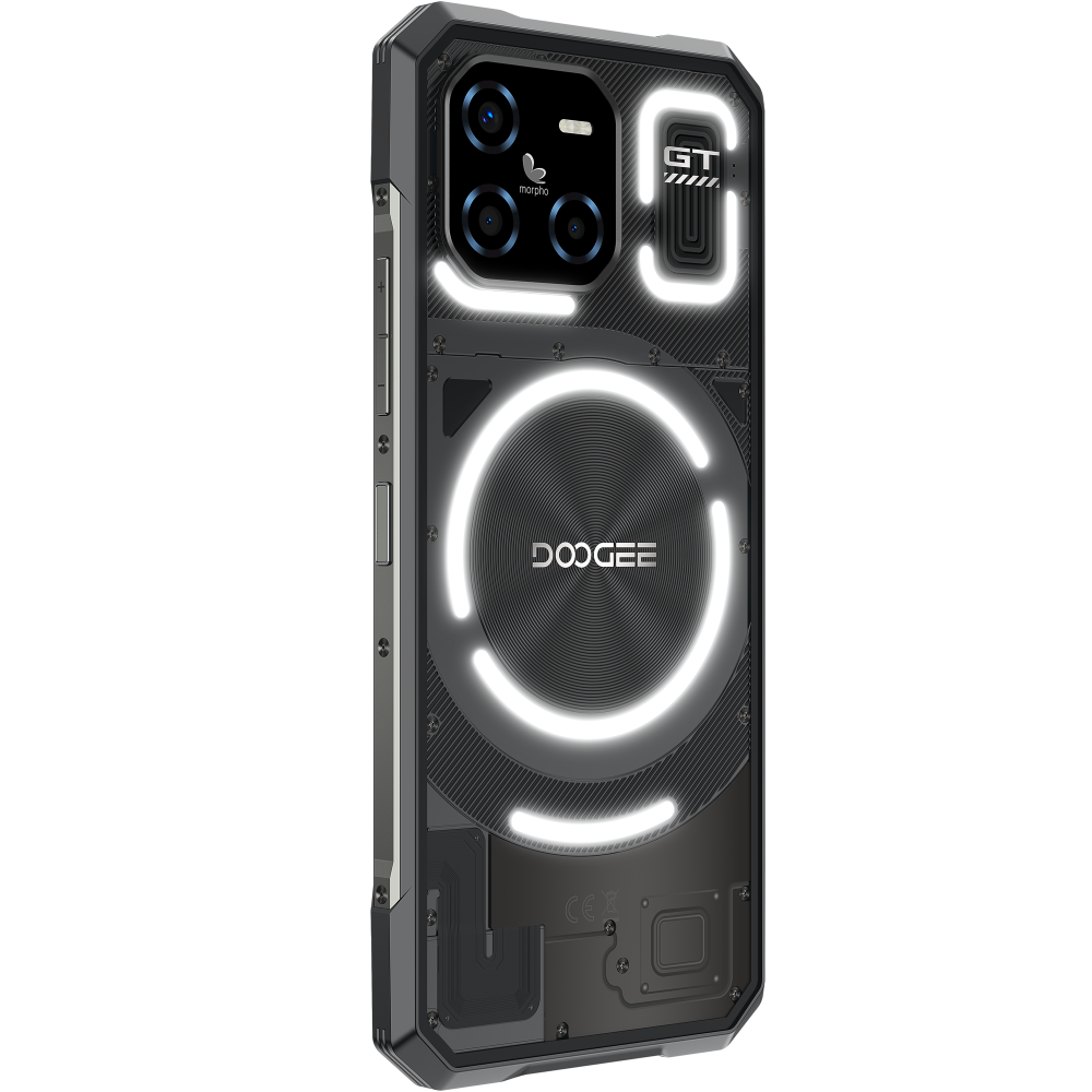 Telefon Doogee Blade GT Ultra 5G Dimensity 7300 512GB 16GB RAM 6.72" IPS 120Hz RGB Light NFC IP68/IP69K Android 14 Black [6]