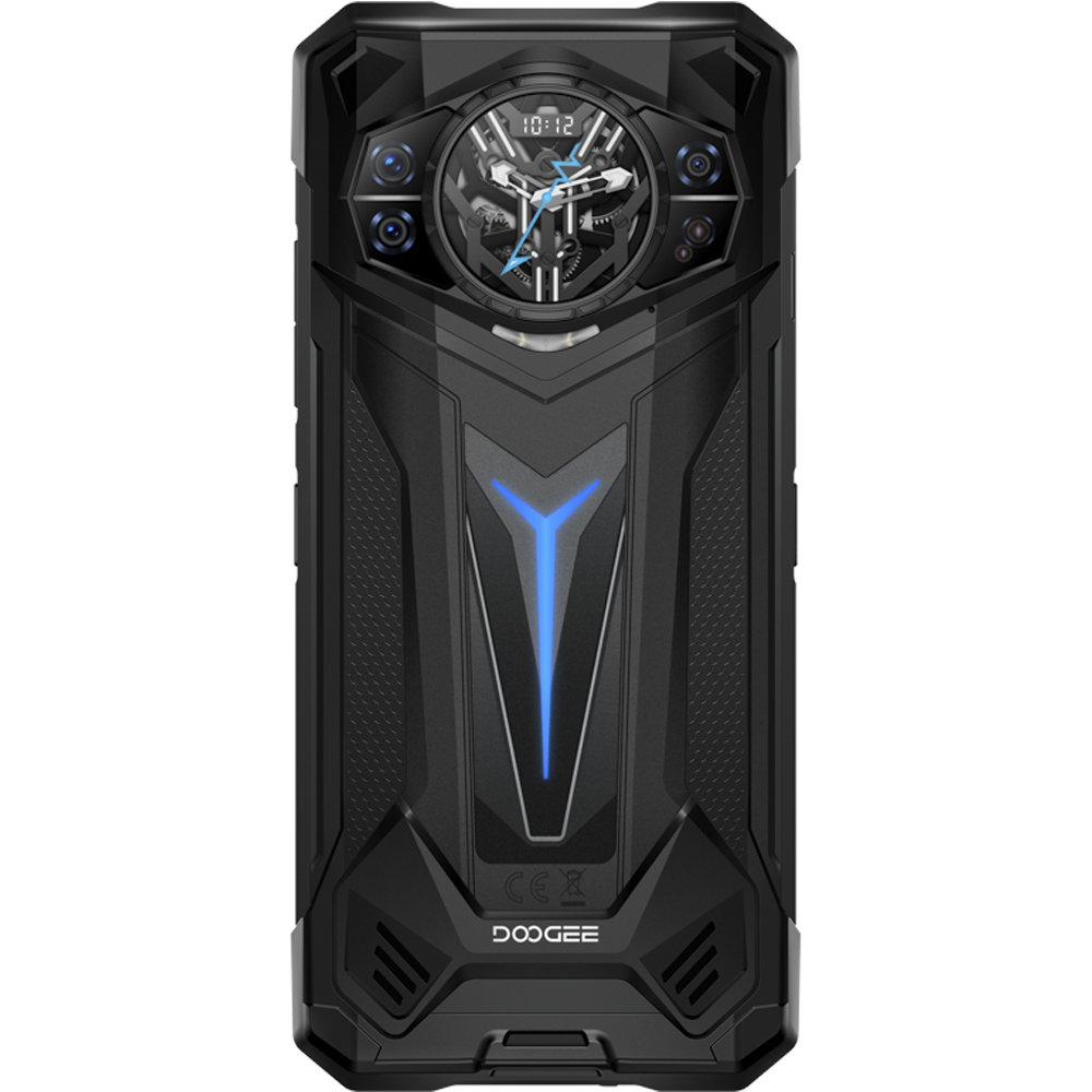 Telefon Doogee S200 Ultra 5G Dimensity 7400 1 TB 6.72" IPS 120Hz/1.32" AMOLED NFC IP68/IP69K Android 15 Black [7]