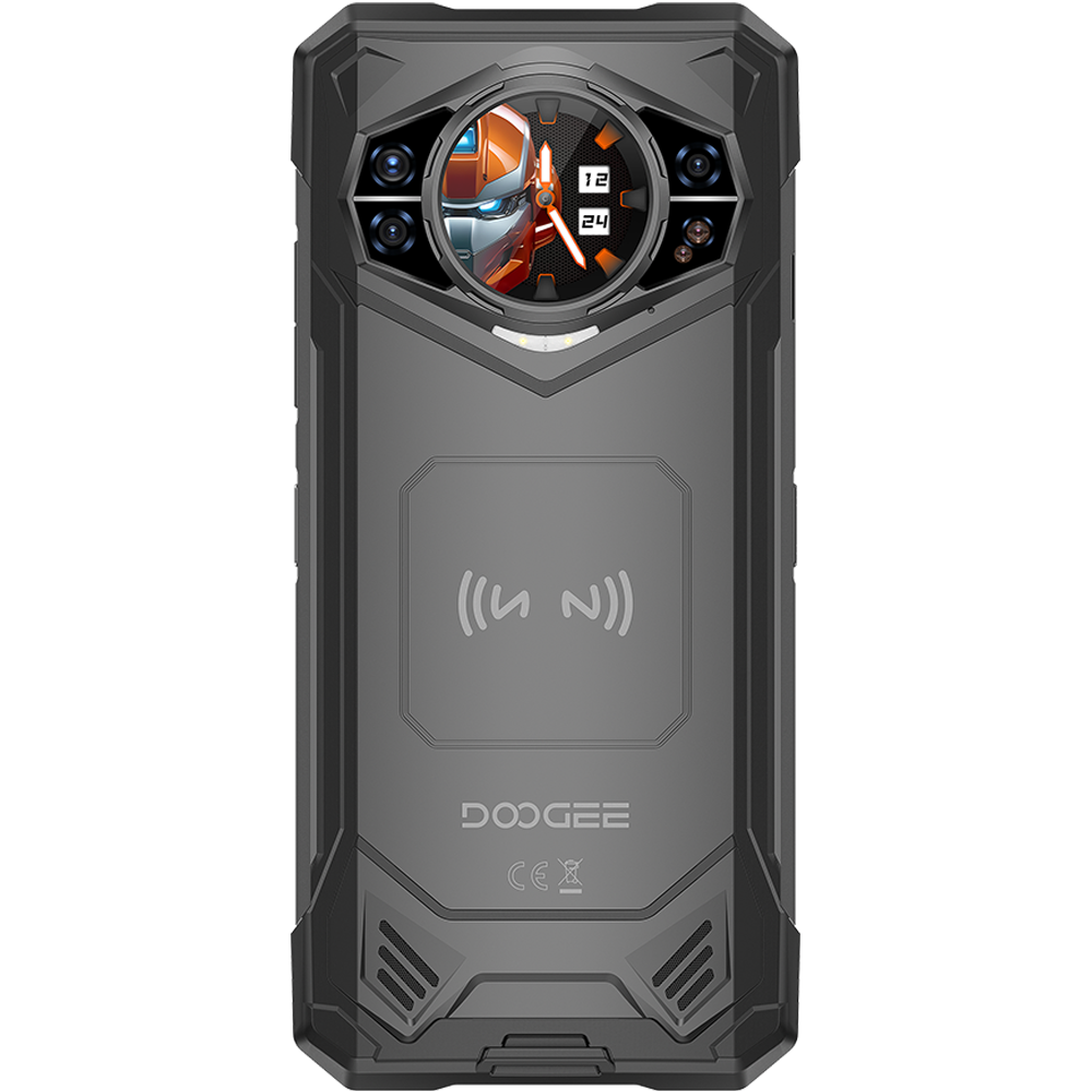 Doogee S200X VIP 5G Dual Display 6.72' IPS 120Hz / 1.32' AMOLED 512GB 10100mAh IP68/IP69K Android 16 Black + Casti Wireless BoneBeat Run [8]