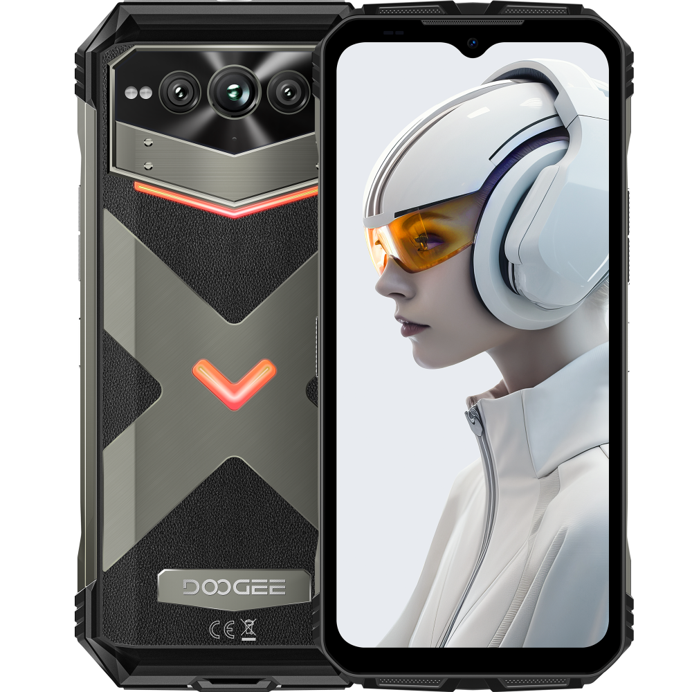 Doogee V Max Plus 5G Dimensity 7050 6.58-inch 120Hz 512GB RGB Light 22000mAh IP68/IP69K Android 14 [1]