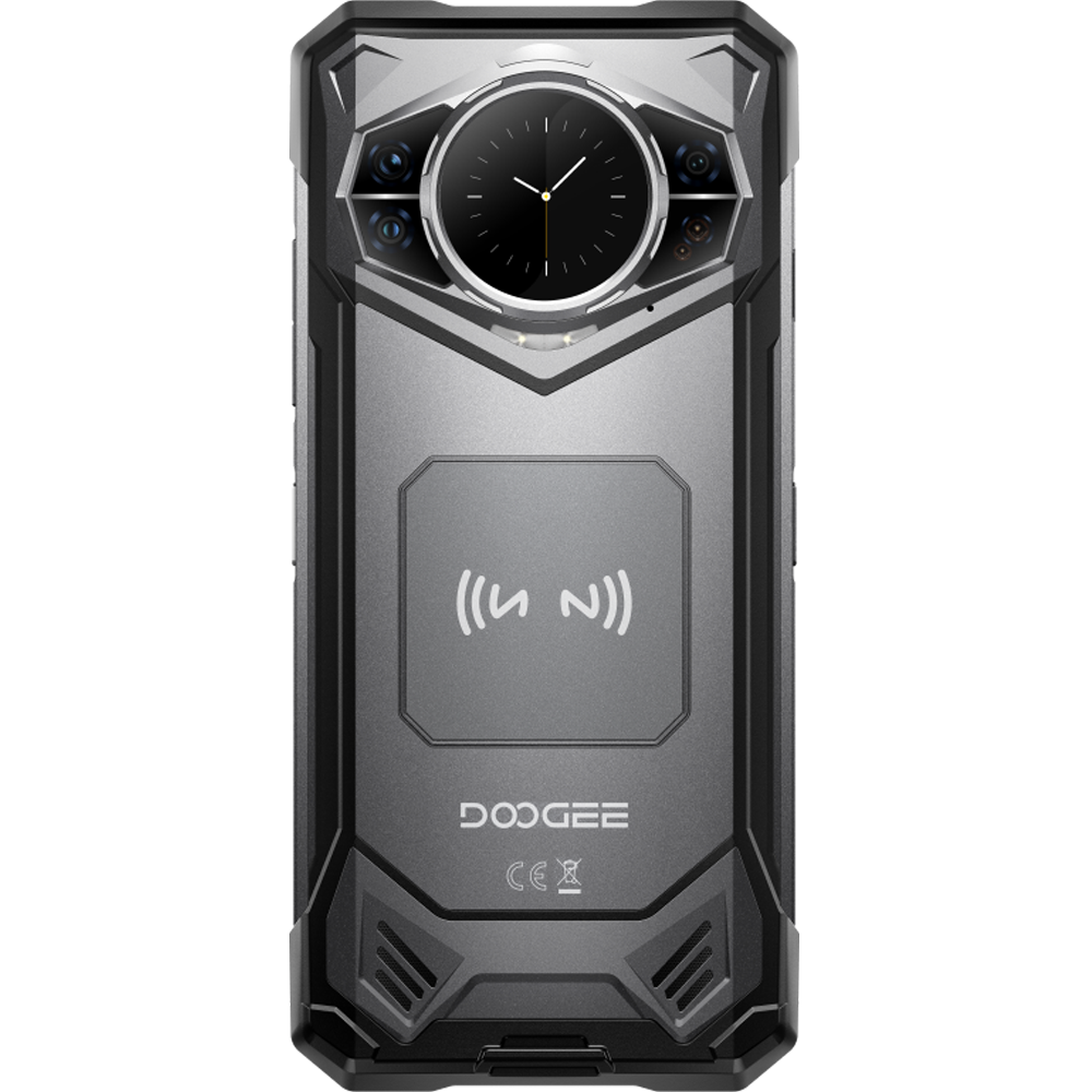 Doogee S200 VIP 5G Dual Display 6.58' IPS 120Hz / 1.32' AMOLED 256GB 10100mAh IP68/IP69K Android 16 Gray + Casti Wireless BoneBeat Run [7]
