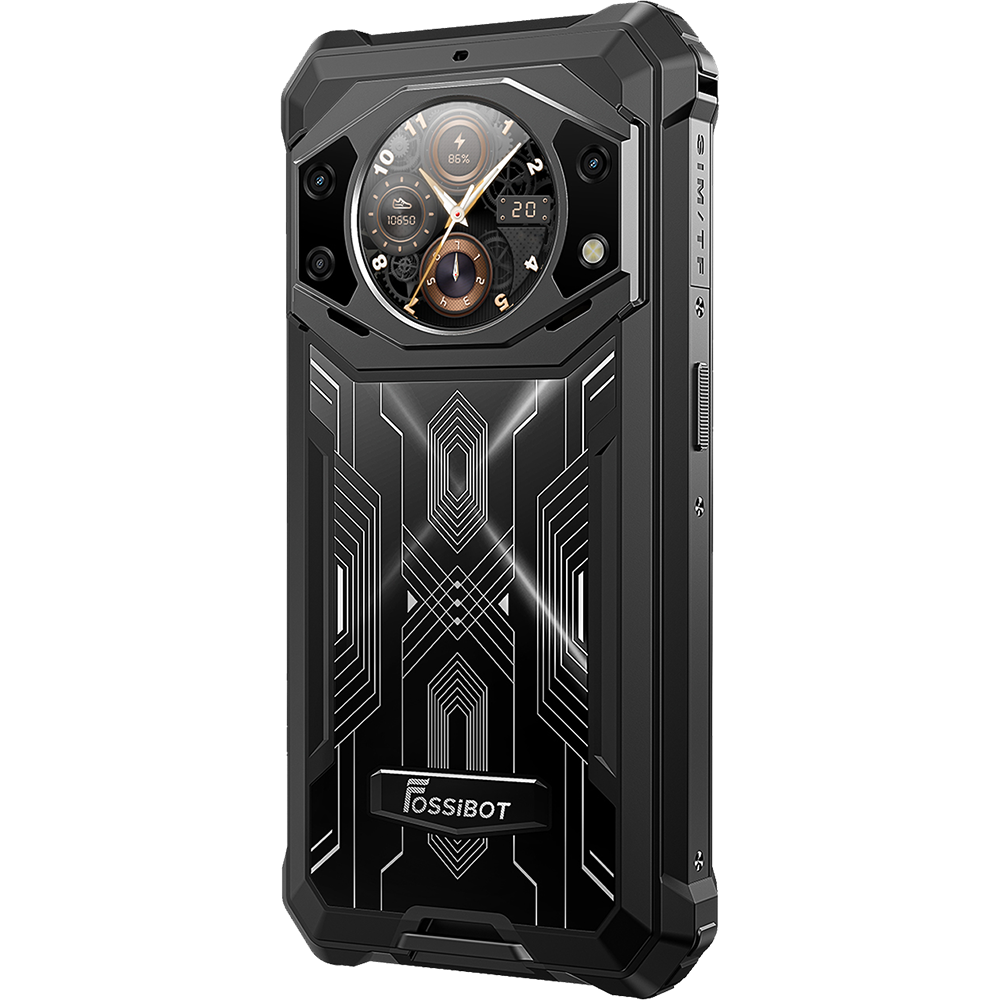 Fossibot F101 Pro 4G Dual SIM 5.45-inch IPS 8-Core Helio P60 8GB RAM + 128GB 10600mAh NFC IP68/IP69K Android 13 Black [6]