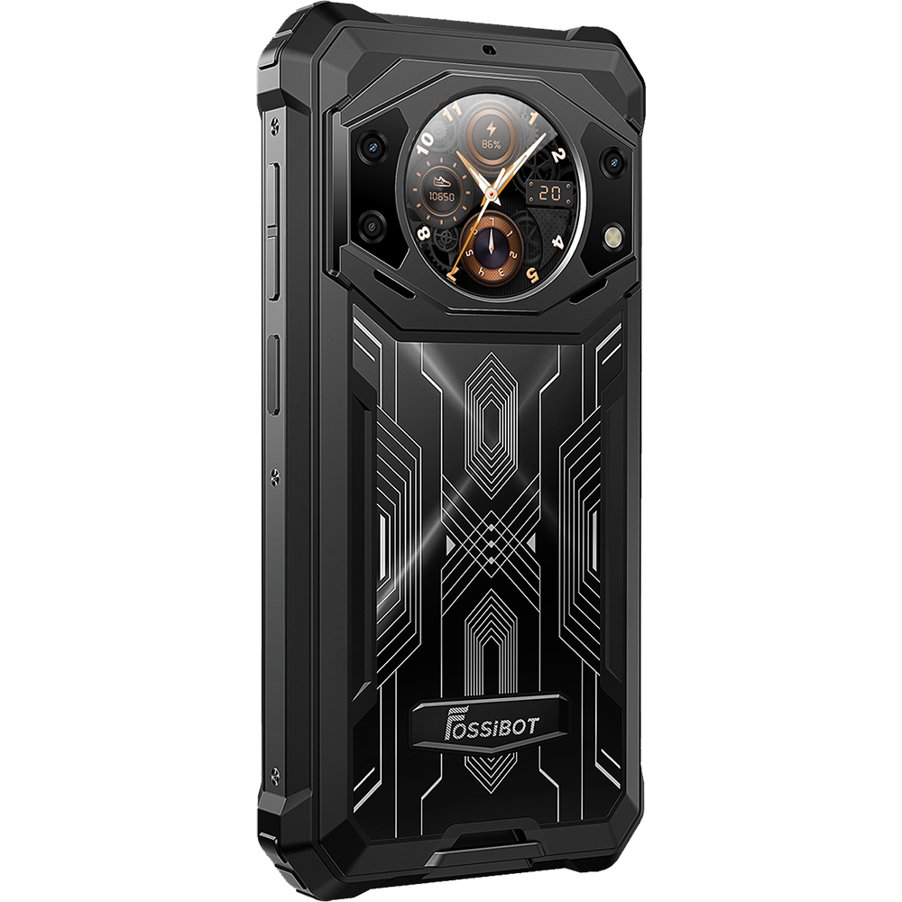 Fossibot F101 Pro 4G Dual SIM 5.45-inch IPS 8-Core Helio P60 8GB RAM + 128GB 10600mAh NFC IP68/IP69K Android 13 Black [8]