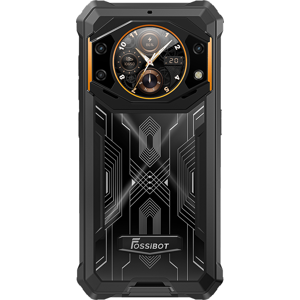 Fossibot F101 Pro 4G Dual SIM 5.45-inch IPS 8-Core Helio P60 8GB RAM + 128GB 10600mAh NFC IP68/IP69K Android 13 Orange [7]
