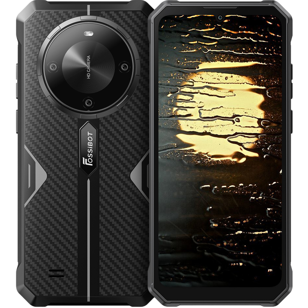 Telefon Fossibot F105 4G 64GB 10300mAh NFC Android 14 Black [2]