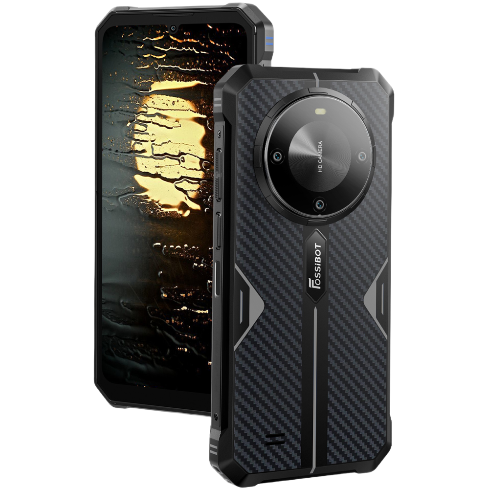 Telefon Fossibot F105 4G 64GB 10300mAh NFC Android 14 Black [3]