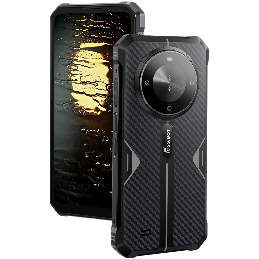 Resigilat telefon Fossibot F105 4G Dual SIM 6.75-inch IPS Octa-Core 4GB + 64GB 10300mAh Android 14 Black [3]