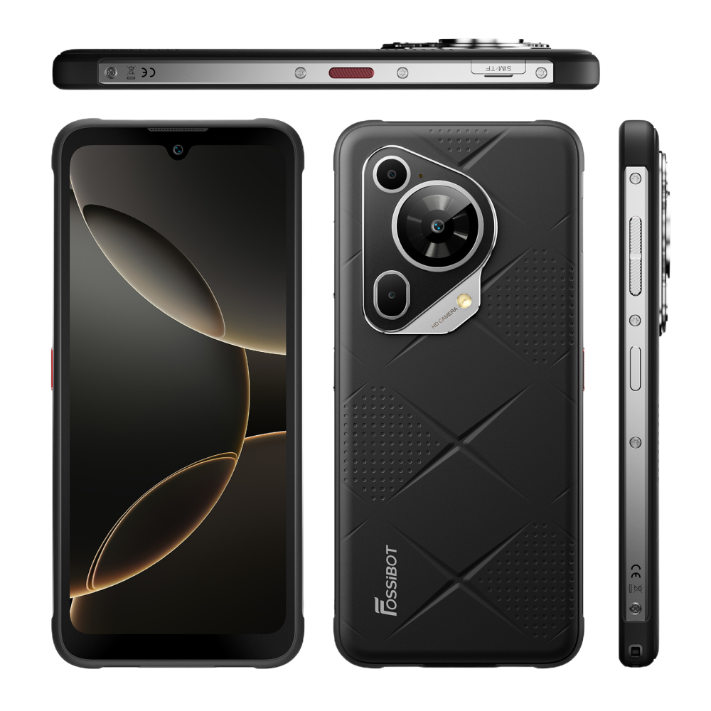 Telefon Fossibot F112 Pro Slim 5G 256GB 7150mAh NFC Android 14 Black [8]
