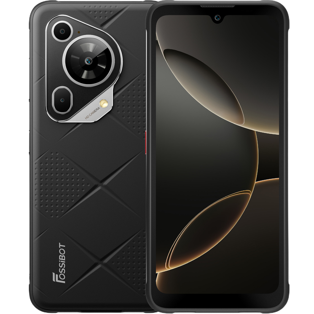 Telefon Fossibot F112 Pro Slim 5G 256GB 7150mAh NFC Android 14 Black [2]
