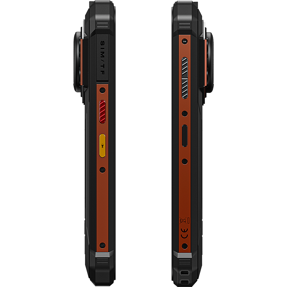 Fossibot F110 Pro 5G Dual SIM 6.75-inch IPS 8-Core Dimensity 6300 8GB RAM + 128GB NFC 128dB Big Speaker 10000mAh IP68/IP69K Android 15 Orange [7]