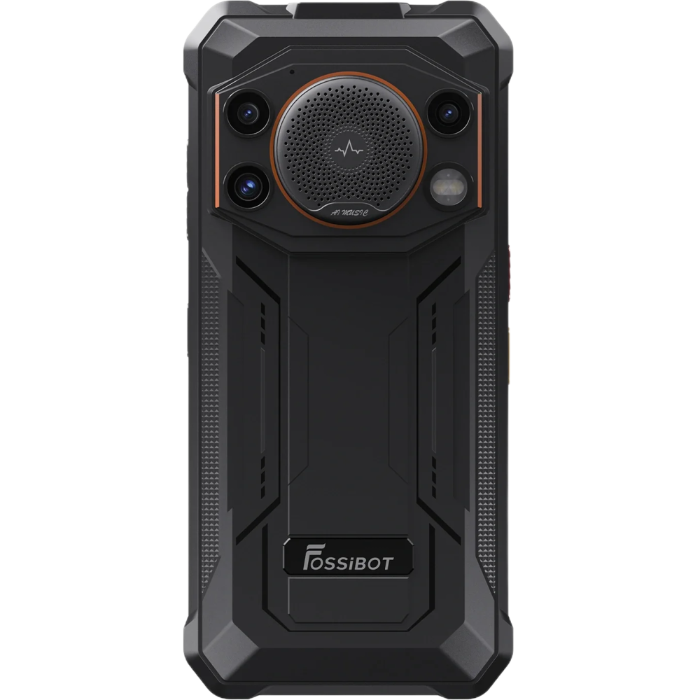 Fossibot F110L 4G Dual SIM 6.75-inch IPS Octa-Core 4GB + 128GB NFC 128dB Big Speaker 10000mAh IP68/IP69K Android 15 Orange [4]