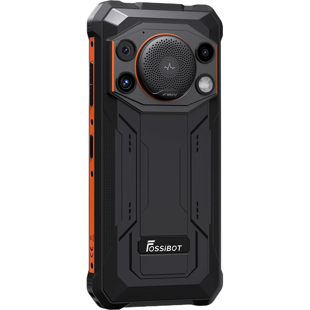 Fossibot F110L 4G Dual SIM 6.75-inch IPS Octa-Core 4GB + 128GB NFC 128dB Big Speaker 10000mAh IP68/IP69K Android 15 Orange [5]