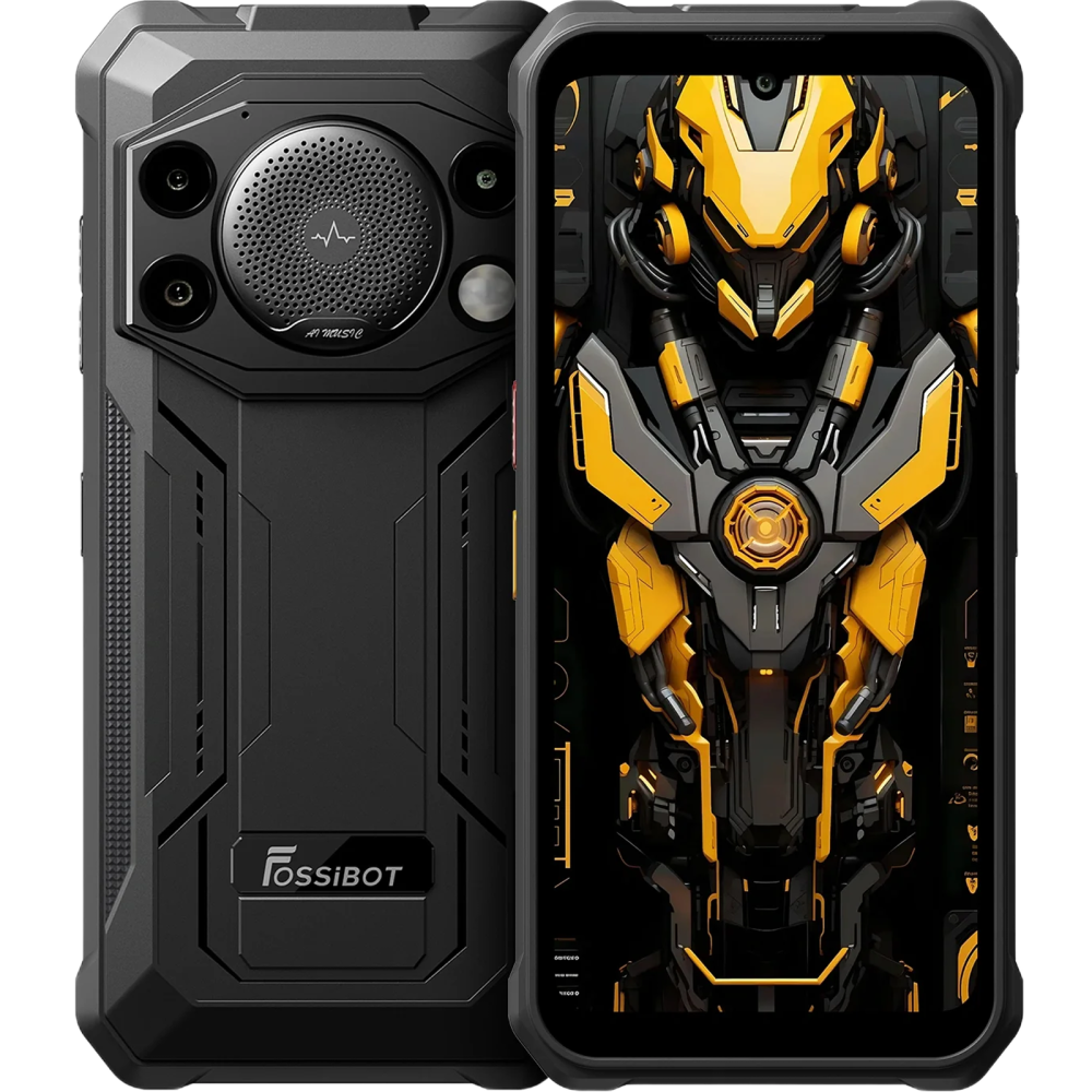Fossibot F110L 4G Dual SIM 6.75-inch IPS Octa-Core 4GB + 128GB NFC 128dB Big Speaker 10000mAh IP68/IP69K Android 15 Black [3]