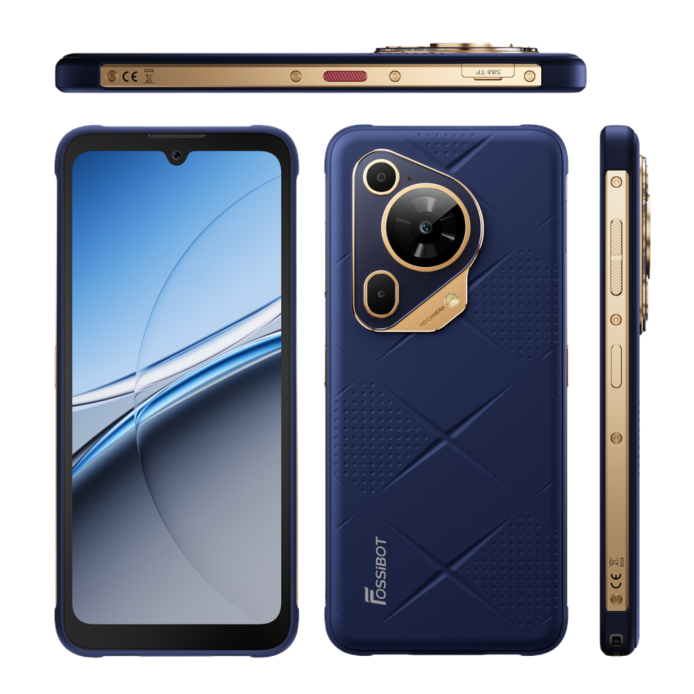 Telefon Fossibot F112 Pro Slim 5G 256GB 7150mAh NFC Android 14 Blue [9]