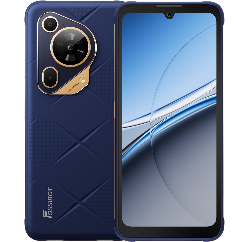 Telefon Fossibot F112 Pro Slim 5G 256GB 7150mAh NFC Android 14 Blue [2]