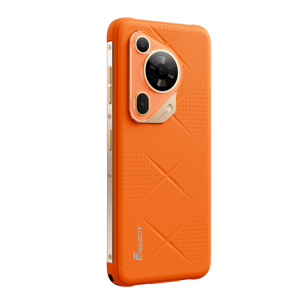 Telefon Fossibot F112 Pro Slim 5G 256GB 7150mAh NFC Android 14 Orange [6]
